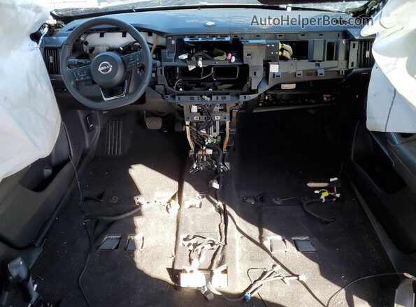 5N1DR3BD4PC262357 2023 NISSAN PATHFINDER Черный Вид панели приборов