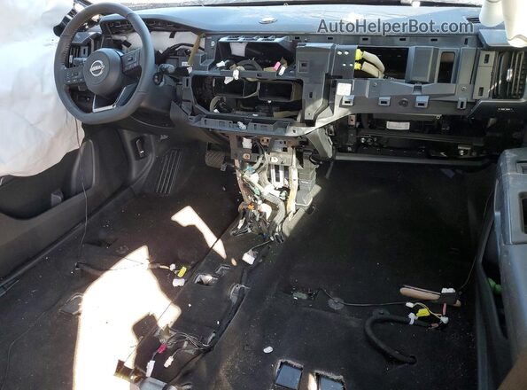 5N1DR3BD4PC262357 2023 NISSAN PATHFINDER Черный Вид салона спереди