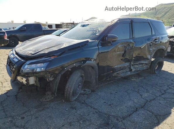 5N1DR3BD4PC262357 2023 NISSAN PATHFINDER Черный Передняя левая четверть