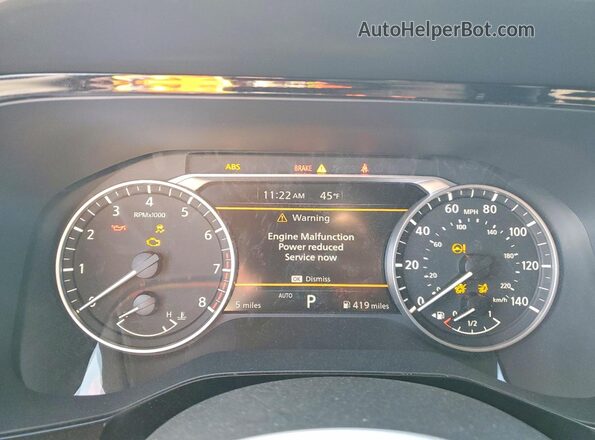 5N1DR3BD9SC315076 2025 NISSAN PATHFINDER Белый Вид щитка приборов