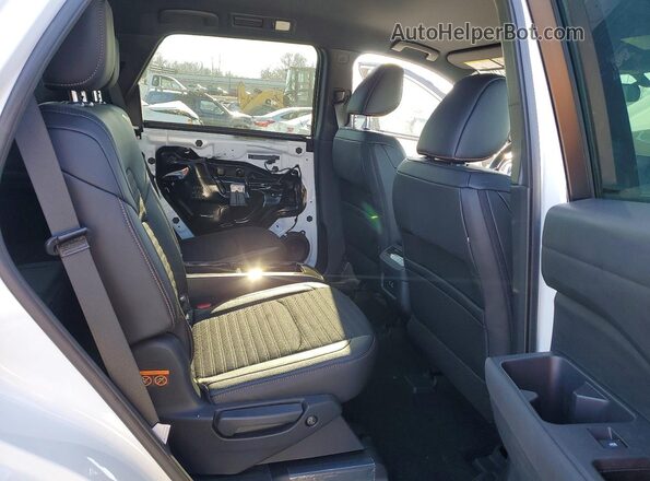 5N1DR3BD9SC315076 2025 NISSAN PATHFINDER Белый Вид задней части салона