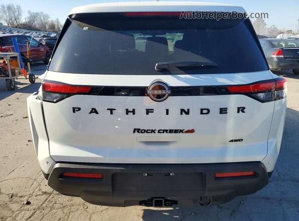 5N1DR3BD9SC315076 2025 NISSAN PATHFINDER Белый Вид сзади