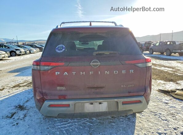 5N1DR3CC0RC285143 2024 NISSAN PATHFINDER Красный Вид сзади