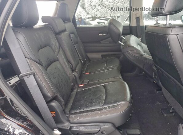 5N1DR3CC2PC201675 2023 NISSAN PATHFINDER Черный Вид задней части салона