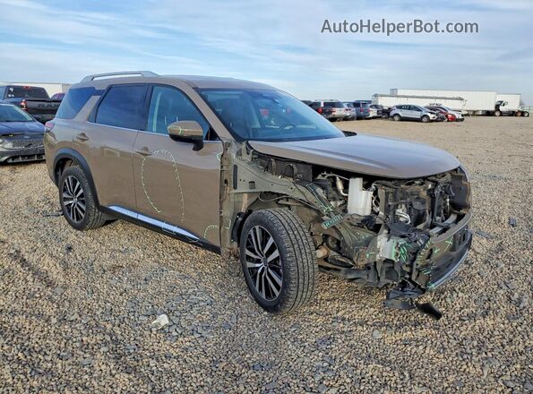 5N1DR3DH0PC219411 2023 NISSAN PATHFINDER Желто-коричневый Передняя правая четверть