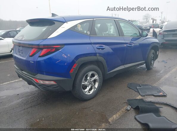 5NMJACAE9NH060041 2022 HYUNDAI TUCSON Синий Задняя правая четверть