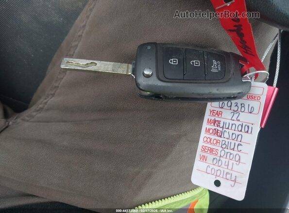 5NMJACAE9NH060041 2022 HYUNDAI TUCSON Синий Вид панели приборов