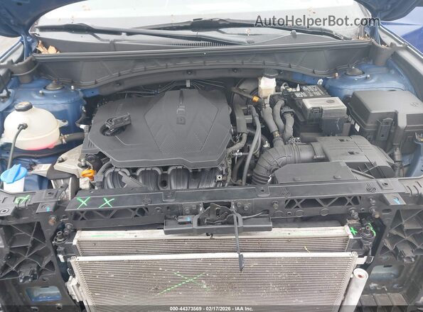 5NMJACAE9NH060041 2022 HYUNDAI TUCSON Синий Вид сзади