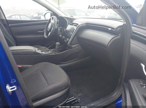 5NMJACAE9NH060041 2022 HYUNDAI TUCSON Синий Вид салона спереди