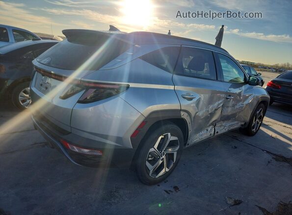 5NMJE3AE2NH020503 2022 HYUNDAI TUCSON Серебряный Задняя правая четверть
