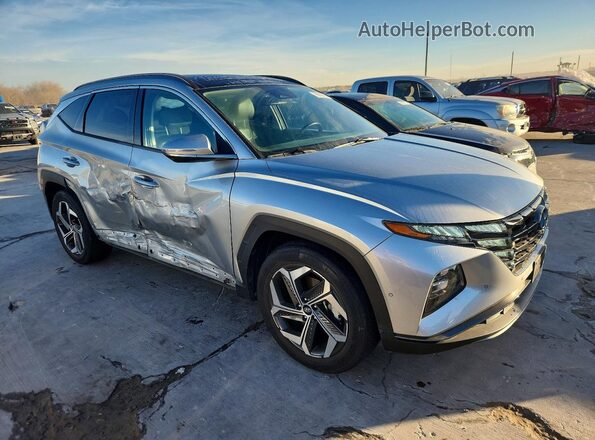 5NMJE3AE2NH020503 2022 HYUNDAI TUCSON Серебряный Передняя правая четверть