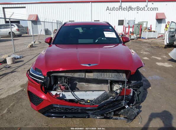 5NMMADTB4RH009056 2024 GENESIS GV70 Красный Вид задней части салона