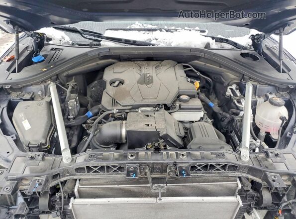5NMMADTB7RH002487 2024 GENESIS GV70 Blue Engine compartment view