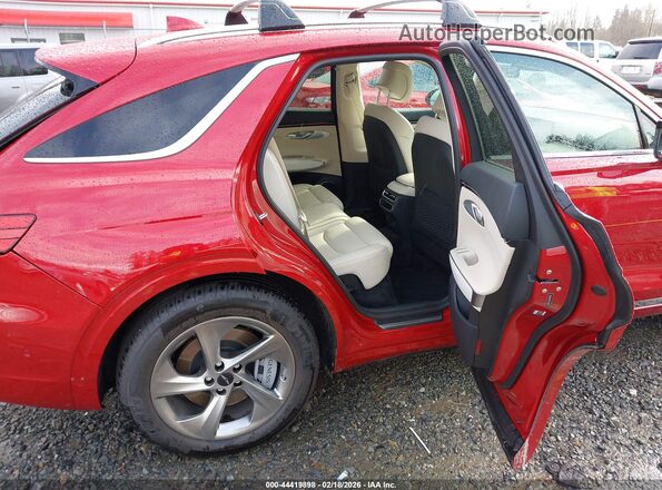 5NMMBDTB4TH042109 2026 GENESIS GV70 Red Widok naklejki z numerem VIN