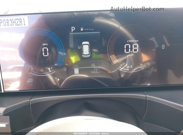 5NMP14GLXTH189585 2026 HYUNDAI SANTA FE Gray უკანა სავარძლების ხედი
