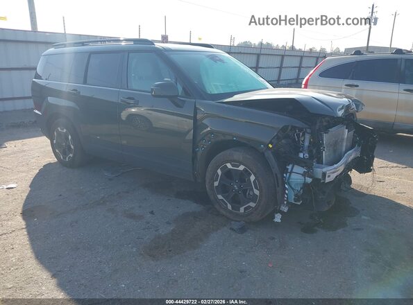 5NMP24GL6RH060507 2024 HYUNDAI SANTA FE Зеленый Передняя правая четверть