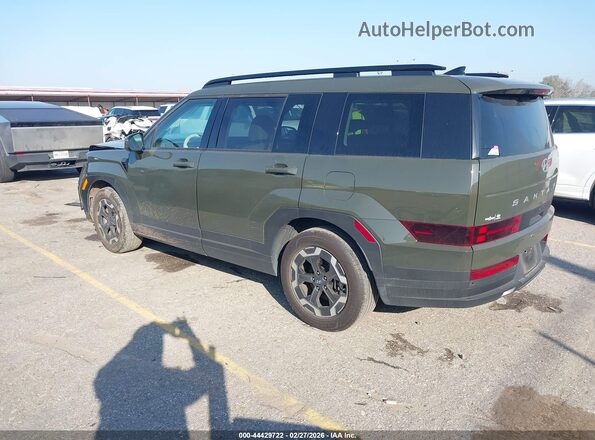 5NMP24GL6RH060507 2024 HYUNDAI SANTA FE Зеленый Задняя левая четверть