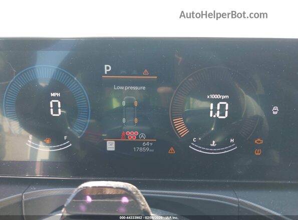 5NMP24GL7SH098883 2025 HYUNDAI SANTA FE Белый Вид задних сидений