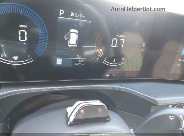 5NMP24GL8TH183250 2026 HYUNDAI SANTA FE Gray Vista de los asientos traseros