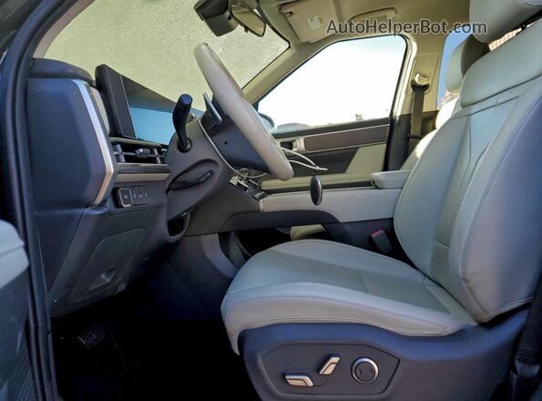 5NMP24GL9RH017893 2024 HYUNDAI SANTA Серый Вид салона спереди