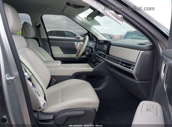 5NMP24GLXSH111366 2025 HYUNDAI SANTA FE Серебряный Вид салона спереди