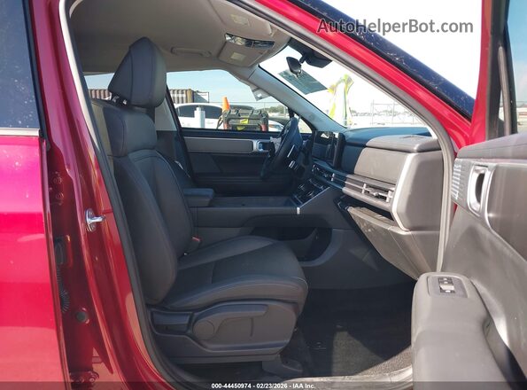 5NMP24GLXTH161587 2026 HYUNDAI SANTA FE Red Вид салону спереду