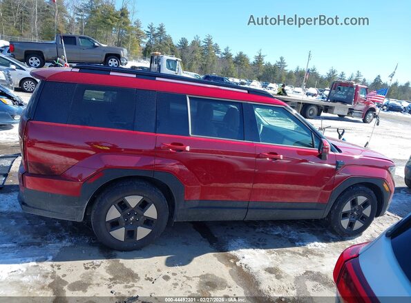 5NMP2DG19RH003331 2024 HYUNDAI SANTA FE HYBRID Red Widok wnętrza z tyłu