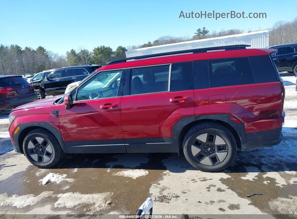 5NMP2DG19RH003331 2024 HYUNDAI SANTA FE HYBRID Red Widok wnętrza 360 stopni