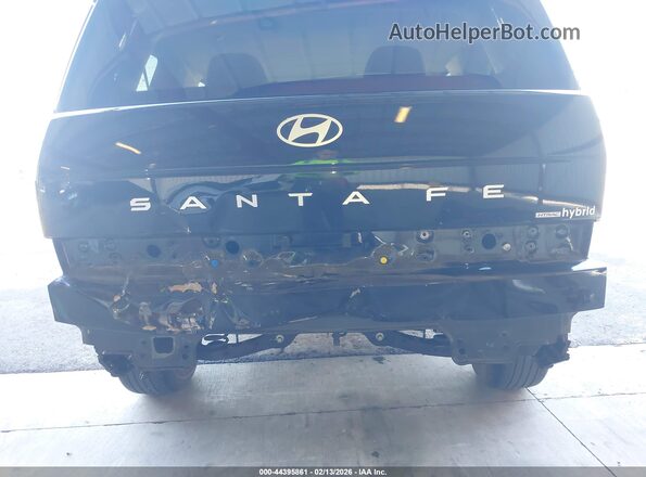 5NMP2DG1XRH007582 2024 HYUNDAI SANTA FE HYBRID Black Widok z przodu