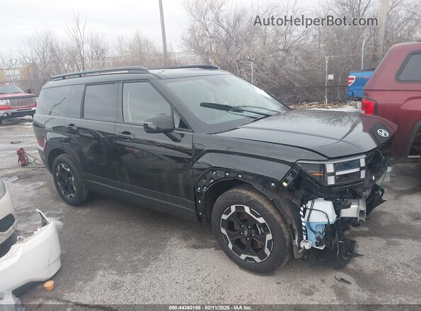 5NMP2DGL1SH145809 2025 HYUNDAI SANTA FE Черный Передняя правая четверть