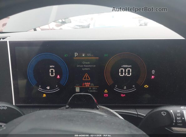 5NMP2DGL1SH145809 2025 HYUNDAI SANTA FE Черный Вид задних сидений