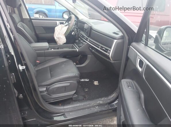5NMP2DGL1SH145809 2025 HYUNDAI SANTA FE Черный Вид салона спереди