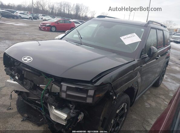 5NMP2DGL1SH145809 2025 HYUNDAI SANTA FE Черный Передняя левая четверть