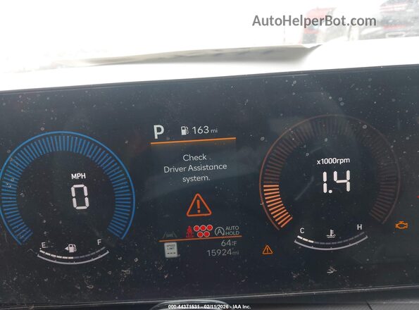 5NMP2DGL4TH155557 2026 HYUNDAI SANTA FE White Vista de los asientos traseros