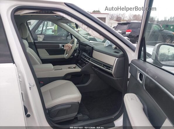 5NMP2DGL4TH155557 2026 HYUNDAI SANTA FE White Vista interior delantera
