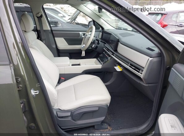 5NMP2DGL7RH039892 2024 HYUNDAI SANTA FE Green Widok wnętrza z przodu