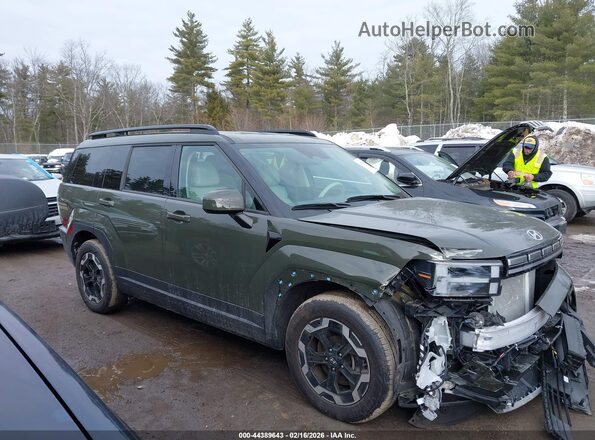 5NMP2DGL7RH039892 2024 HYUNDAI SANTA FE Green Widok wnętrza z tyłu