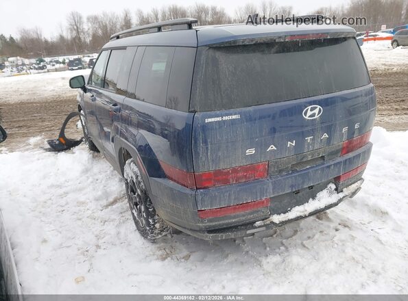 5NMP2DGL8SH100432 2025 HYUNDAI SANTA FE Blue Tył lewy