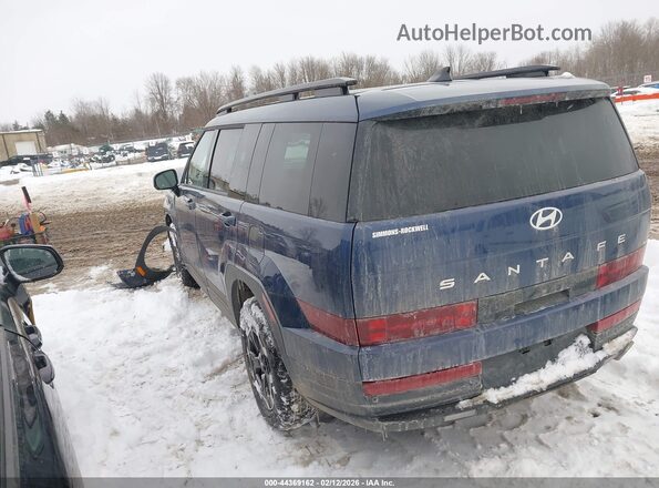 5NMP2DGL8SH100432 2025 HYUNDAI SANTA FE Blue Widok wnętrza 360 stopni