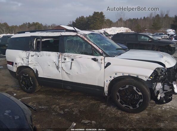 5NMP2DGLXSH142682 2025 HYUNDAI SANTA FE White Widok wnętrza z tyłu
