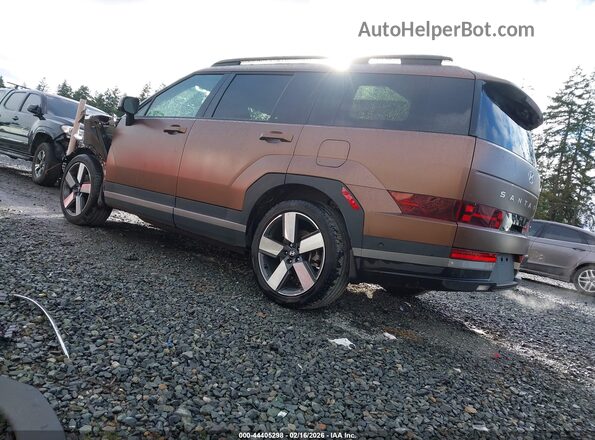 5NMP3DG10RH012416 2024 HYUNDAI SANTA FE HYBRID Коричневый Задняя левая четверть