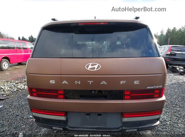 5NMP3DG10RH012416 2024 HYUNDAI SANTA FE HYBRID Коричневый 