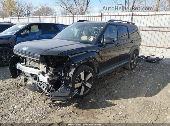 5NMP3DG16SH029047 2025 HYUNDAI SANTA FE HYBRID Черный Передняя левая четверть