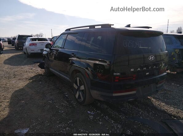 5NMP3DG16SH029047 2025 HYUNDAI SANTA FE HYBRID Черный Задняя левая четверть