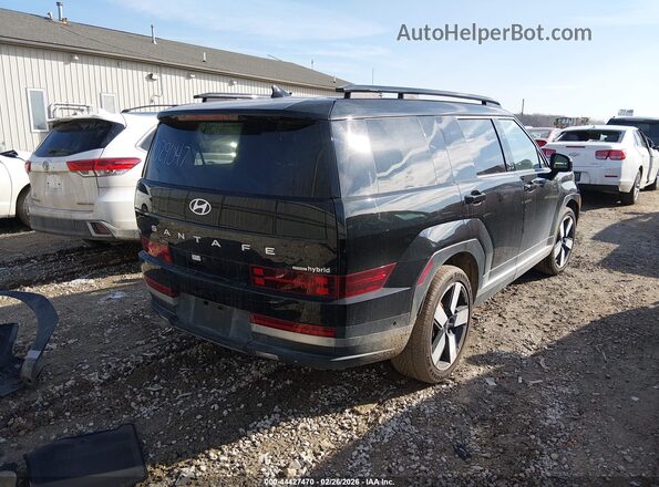 5NMP3DG16SH029047 2025 HYUNDAI SANTA FE HYBRID Черный Задняя правая четверть