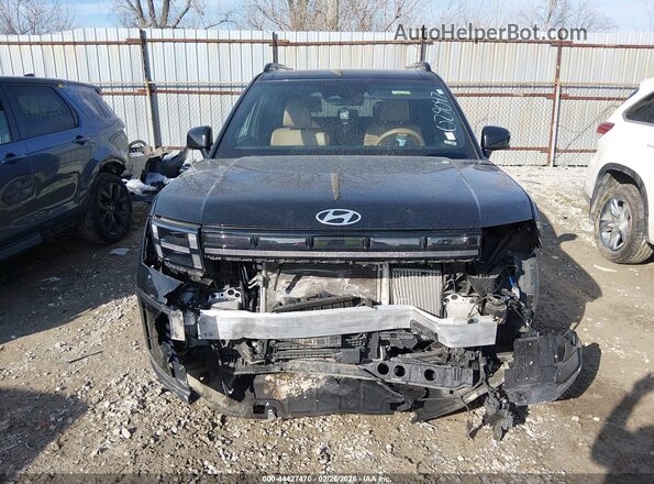 5NMP3DG16SH029047 2025 HYUNDAI SANTA FE HYBRID Черный Вид задней части салона