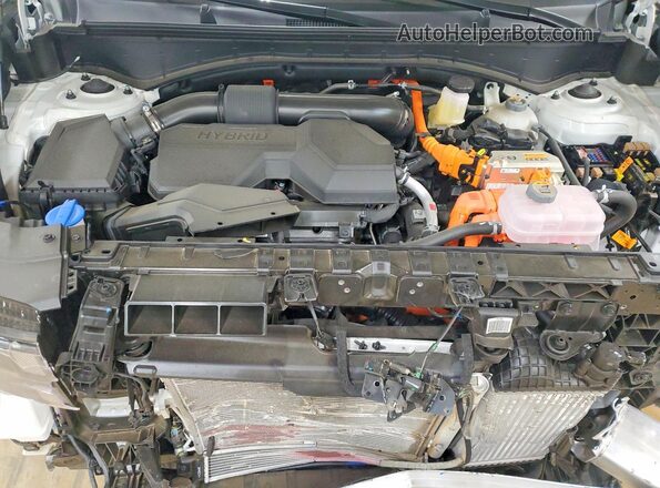 5NMP3DG19SH067467 2025 HYUNDAI SANTA Белый Вид подкапотного пространства