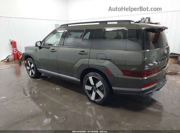 5NMP3DG1XRH004498 2024 HYUNDAI SANTA FE HYBRID Green Tył lewy