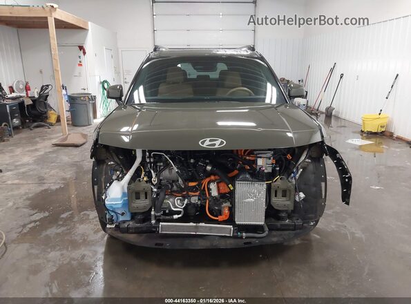 5NMP3DG1XRH004498 2024 HYUNDAI SANTA FE HYBRID Green Widok wnętrza z tyłu