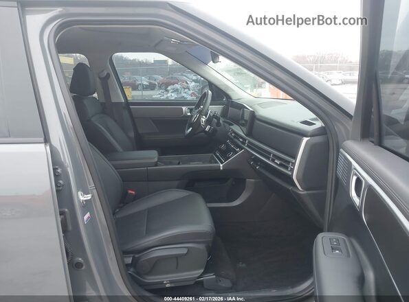 5NMP3DGL1RH010711 2024 HYUNDAI SANTA FE Gray Widok wnętrza z przodu